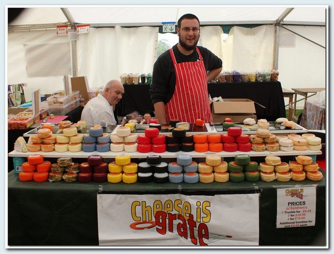 Goosnargh & Longridge Agricultural Show - farmers food market stalls